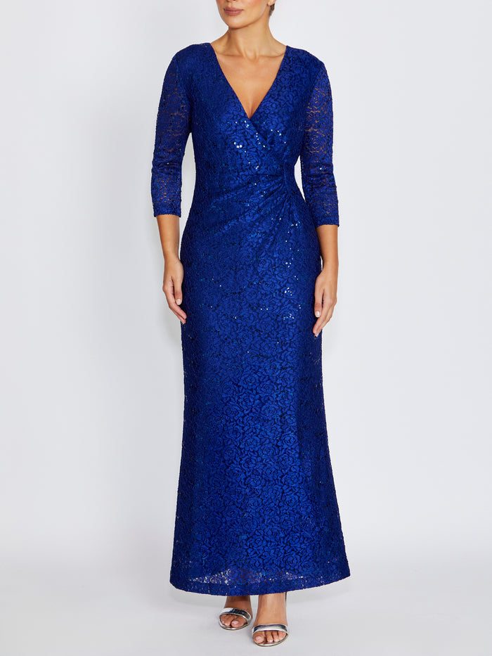 Soraya Dark Periwinkle Gown