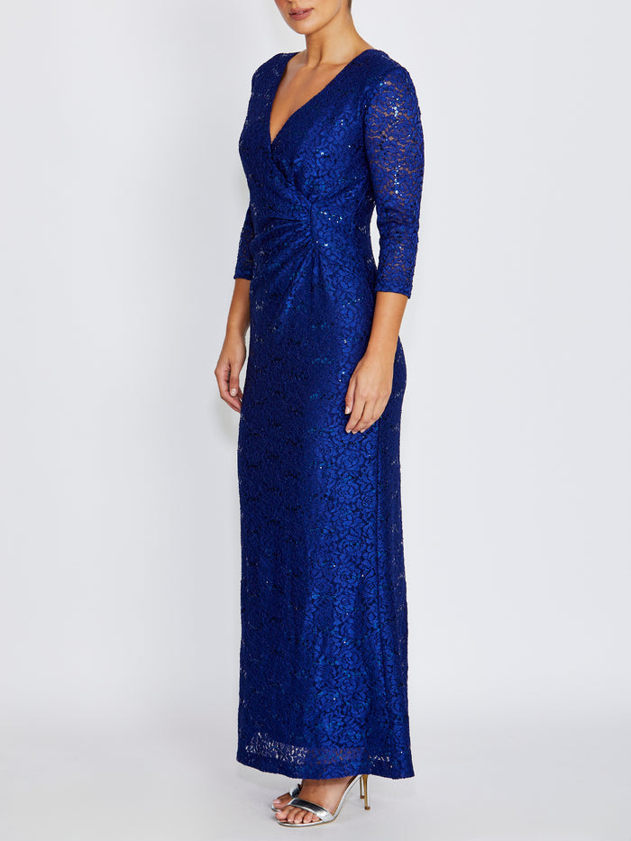 Soraya Dark Periwinkle Gown