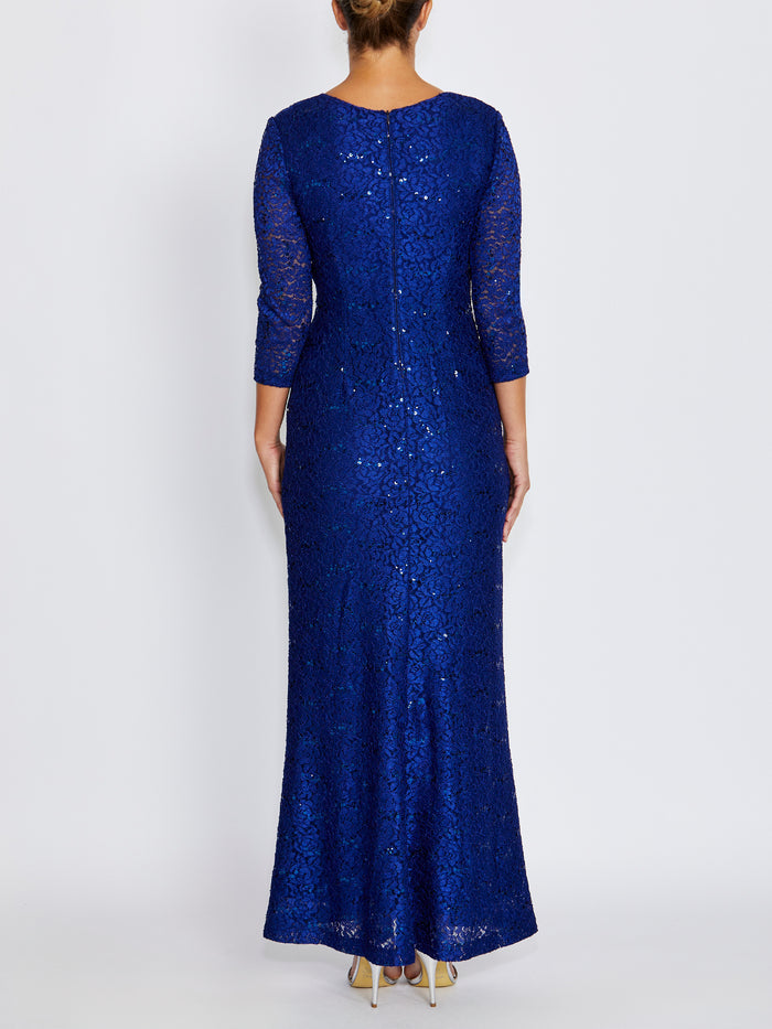 Soraya Dark Periwinkle Gown