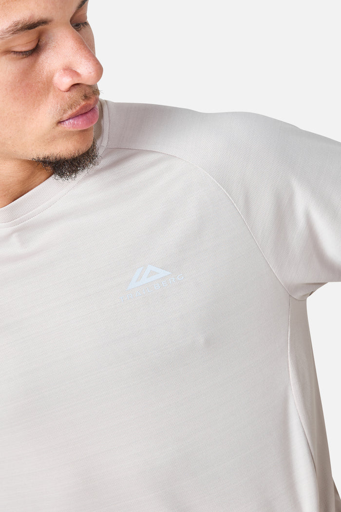 SS26 Cloud Tee - Pebblestone
