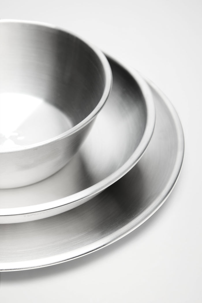 RAINS Stainless Steel 2-Pack Plates Steel Plates