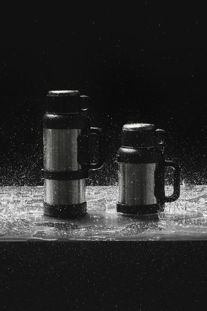 RAINS Stainless Steel Tumbler Vacuum Flask 1300ml Steel Coffee Mugs