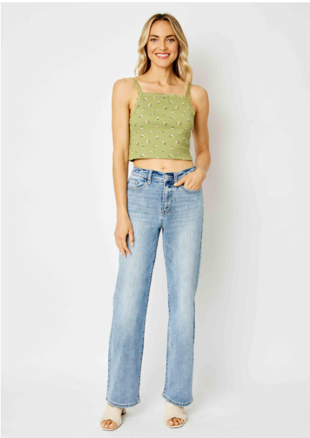 Straight Leg Jeans