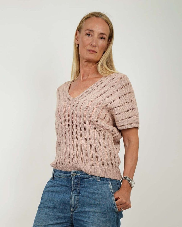 Summertime top by Hanne Falkenberg, knitting pattern