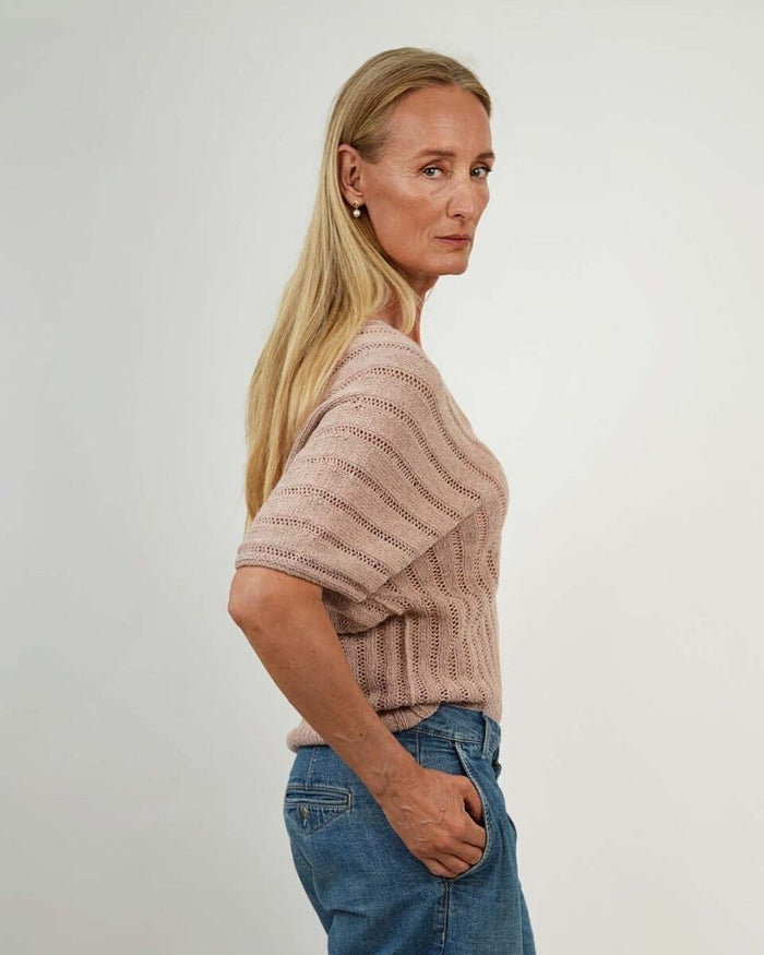 Summertime top by Hanne Falkenberg, knitting pattern