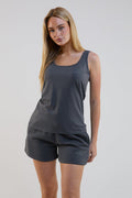 Sunset Sweat Shorts - Dark Grey