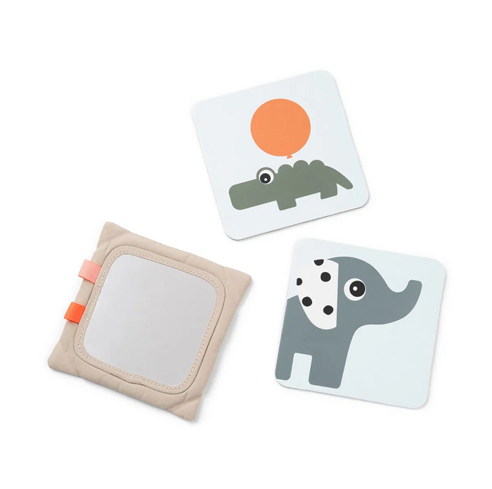 Support de cartes contrastées | Beige