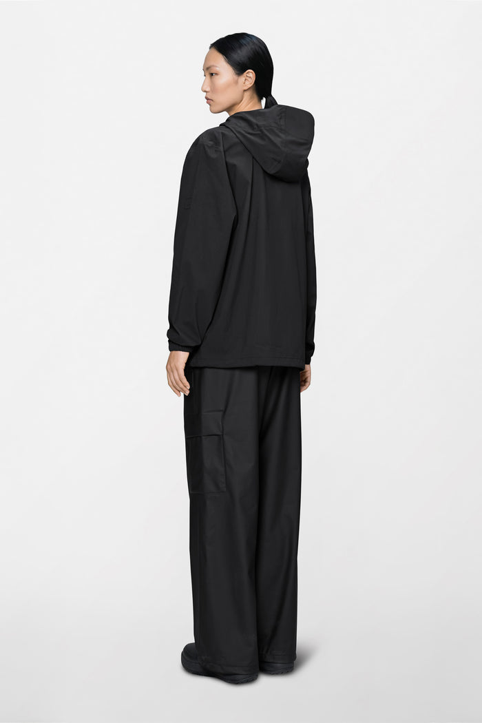 RAINS Suva Hardshell Pocket Jacket Black Jacket
