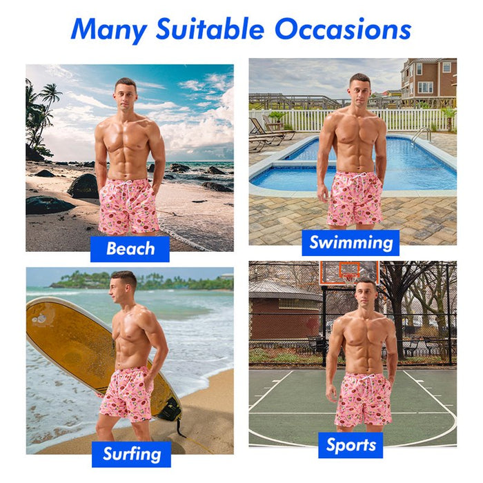 Swim Trunks with Pictures on Them