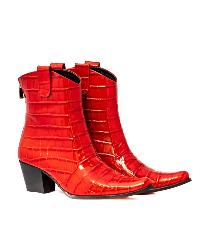 Sydney Red Bootie