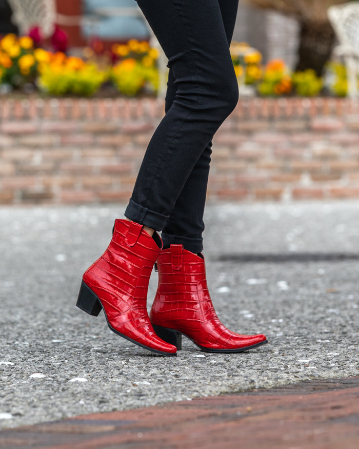 Sydney Red Bootie