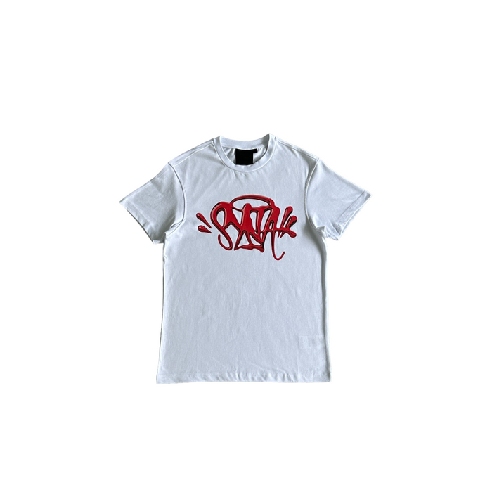 Syna World Chrome Tee White/Red
