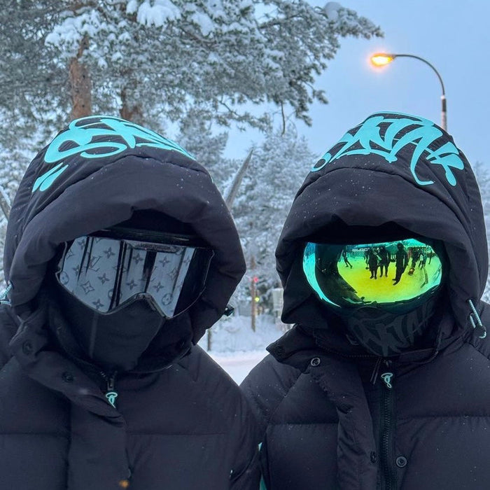 Syna World Detachable Puffer Black/Teal