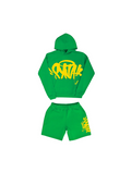 Syna World Team Hood Twinset Green/Yellow