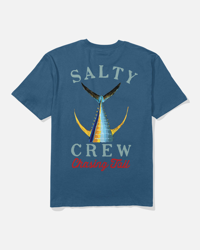 Tailed S/S Tee - Cast Blue