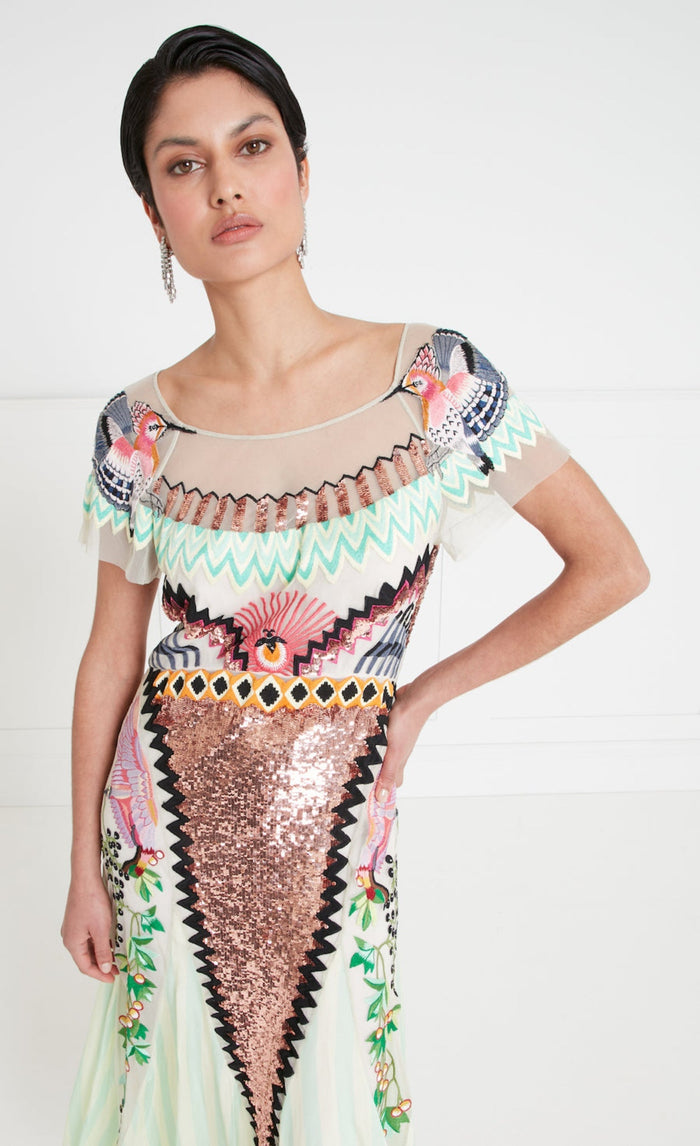 Talia Dress - Seashell