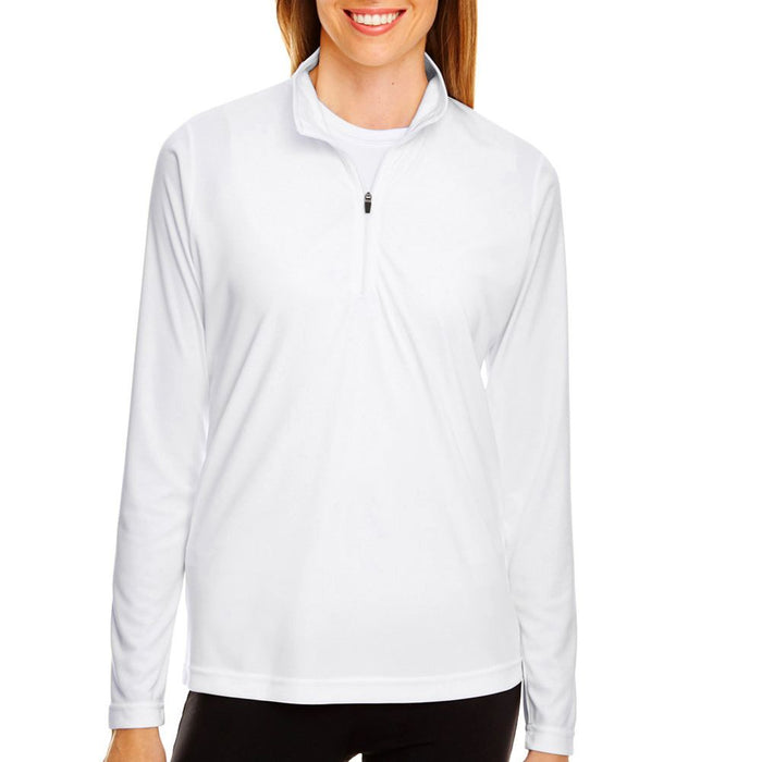 Team 365 Women's Zone Performance Quarter-Zip Pullover