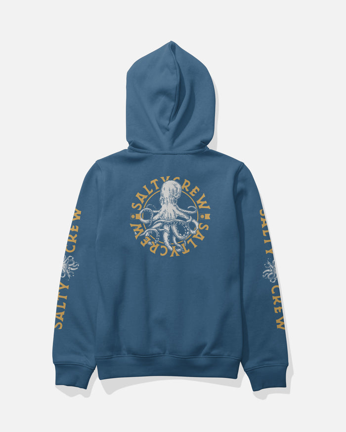 Tentacles  Fleece Kids - Cast Blue
