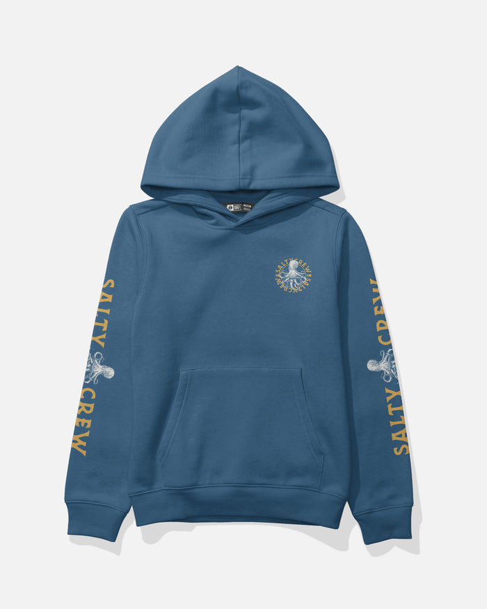 Tentacles  Fleece Kids - Cast Blue