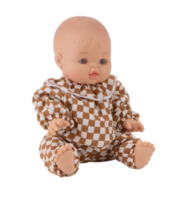 Tenue de poupée | Combi damier