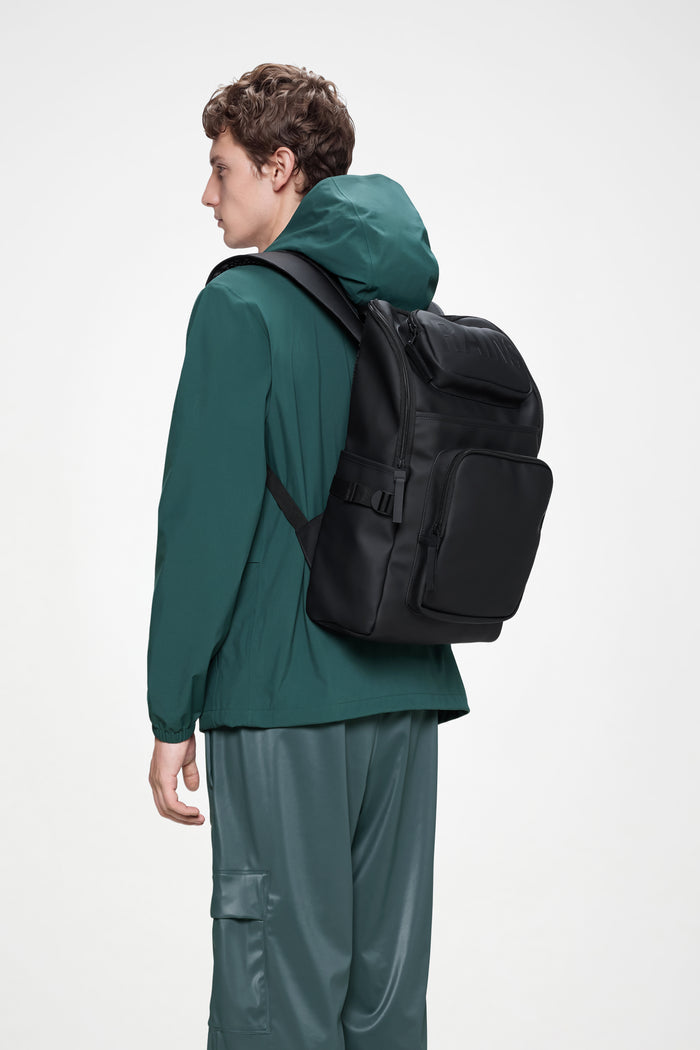 RAINS Texel Cargo Backpack Black 14L H45 x D13 x W28.50 cm Backpack