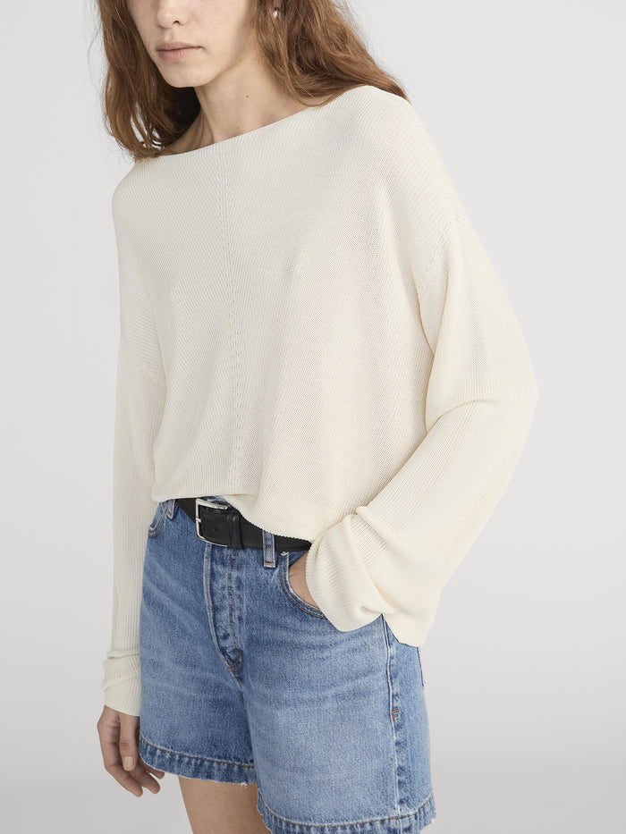 Sweater On Model Side