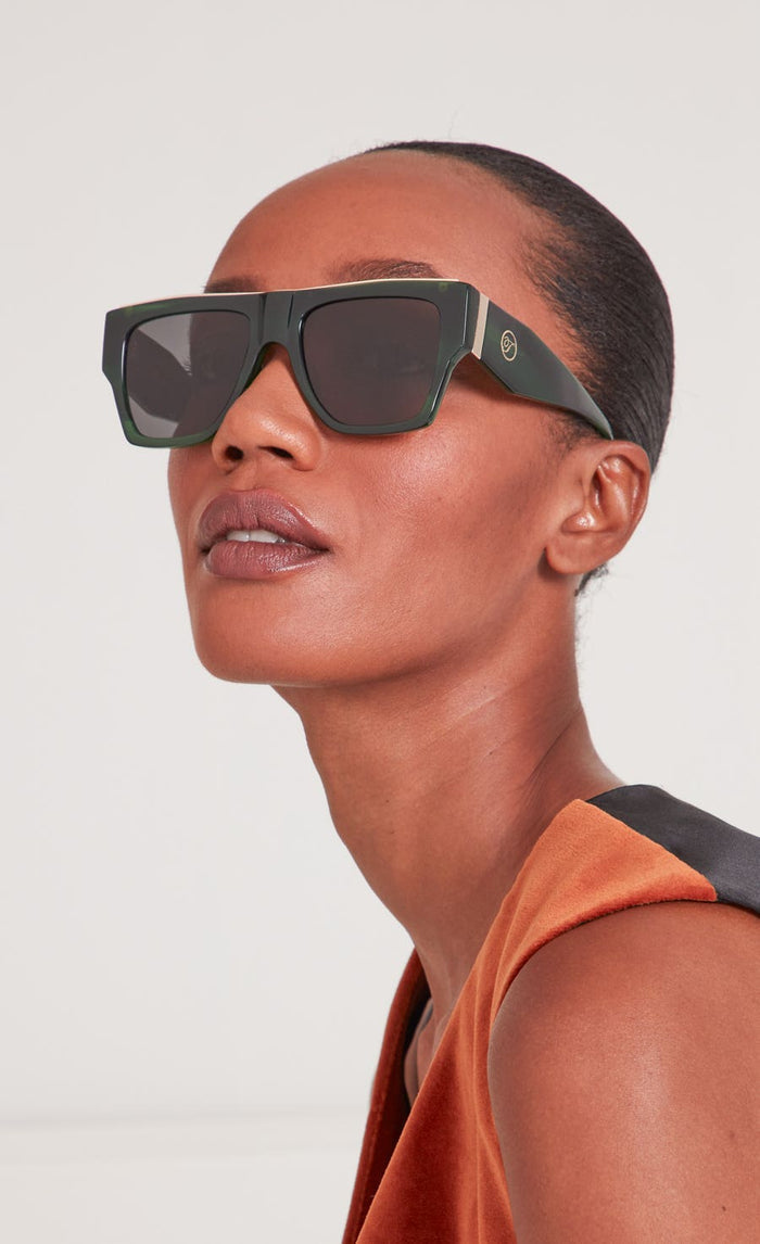 The Joan - Emerald Tortoiseshell