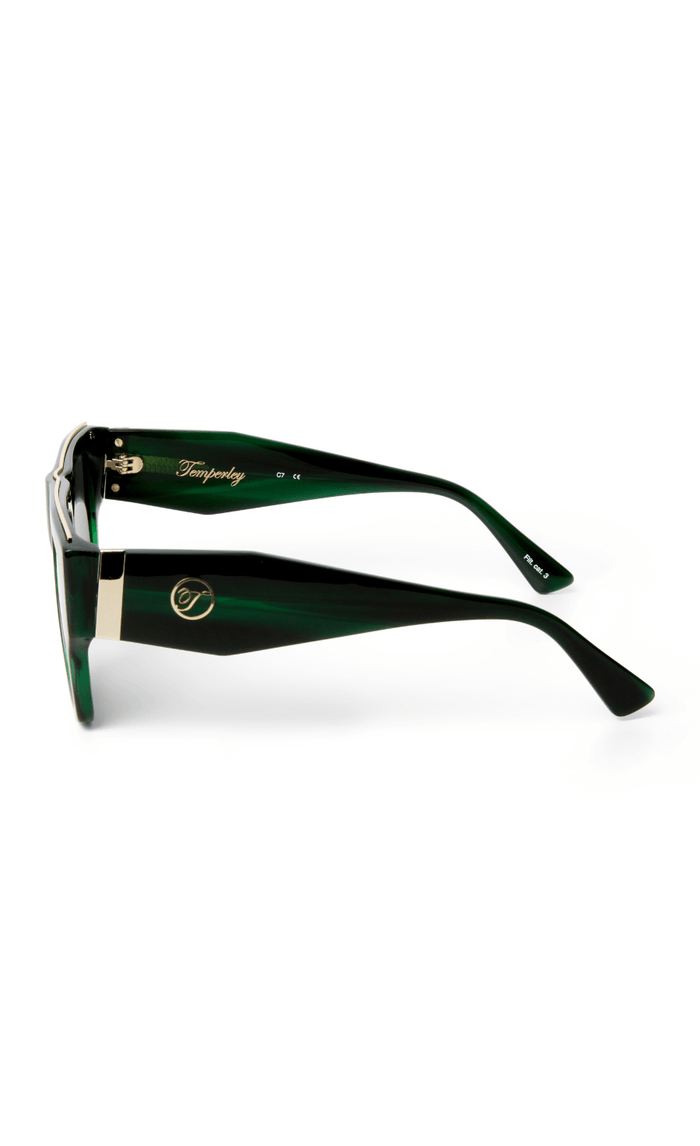 The Joan - Emerald Tortoiseshell