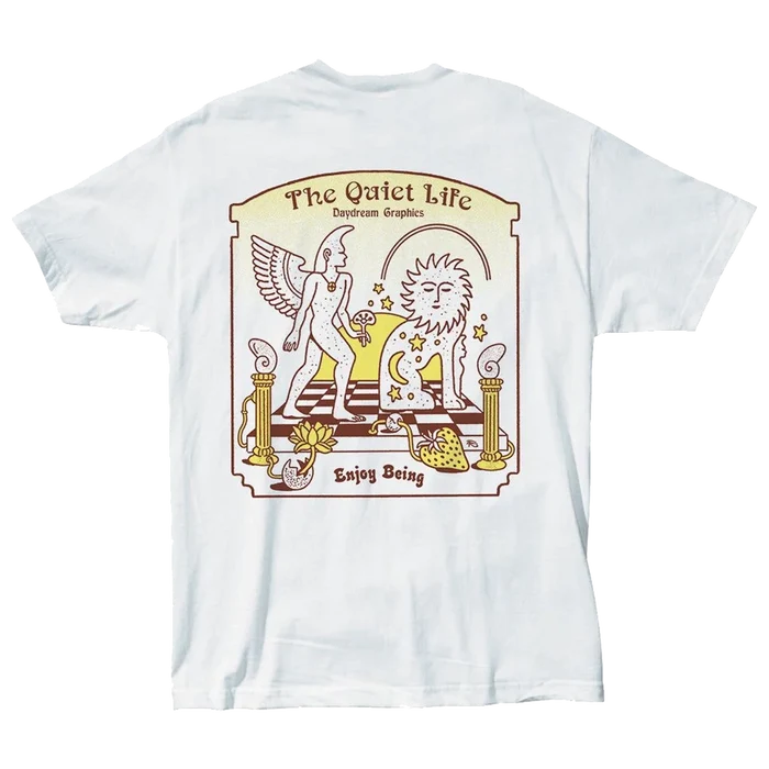 The Quiet Life Day Dream T-Shirt White Pure Boardshop