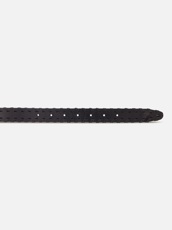 The Whipstitch Belt -- Black