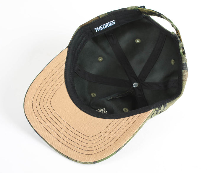 Theories Hand Of Theories Tree Camo Strapback Hat Pure Boardshop