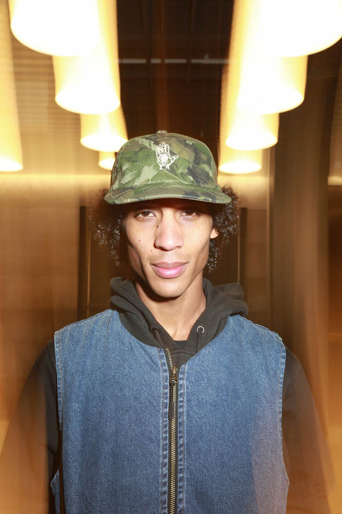 Theories Hand Of Theories Tree Camo Strapback Hat Pure Boardshop