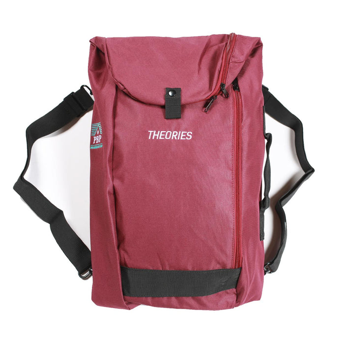 Theories x Pitbull Propaganda 3 Way Skateboard Backpack Maroon Pure Boardshop