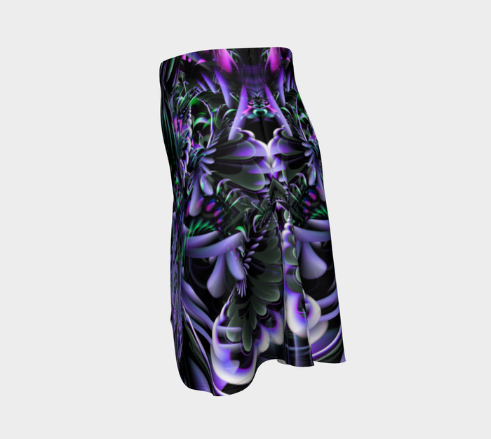 Threshold Consciousness High Waist Flare Skirt