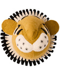 Tiger Felted Animal Wall Mount
