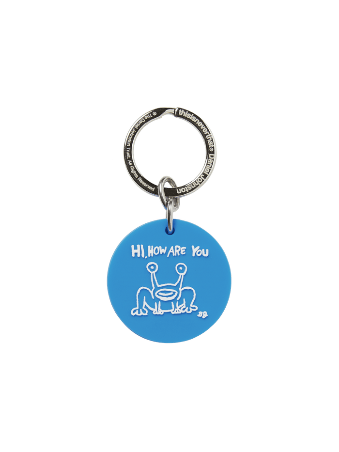 TNT Daniel Johnston Frog Keychain