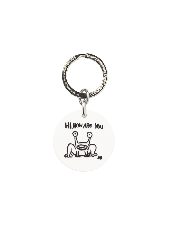 TNT Daniel Johnston Frog Keychain