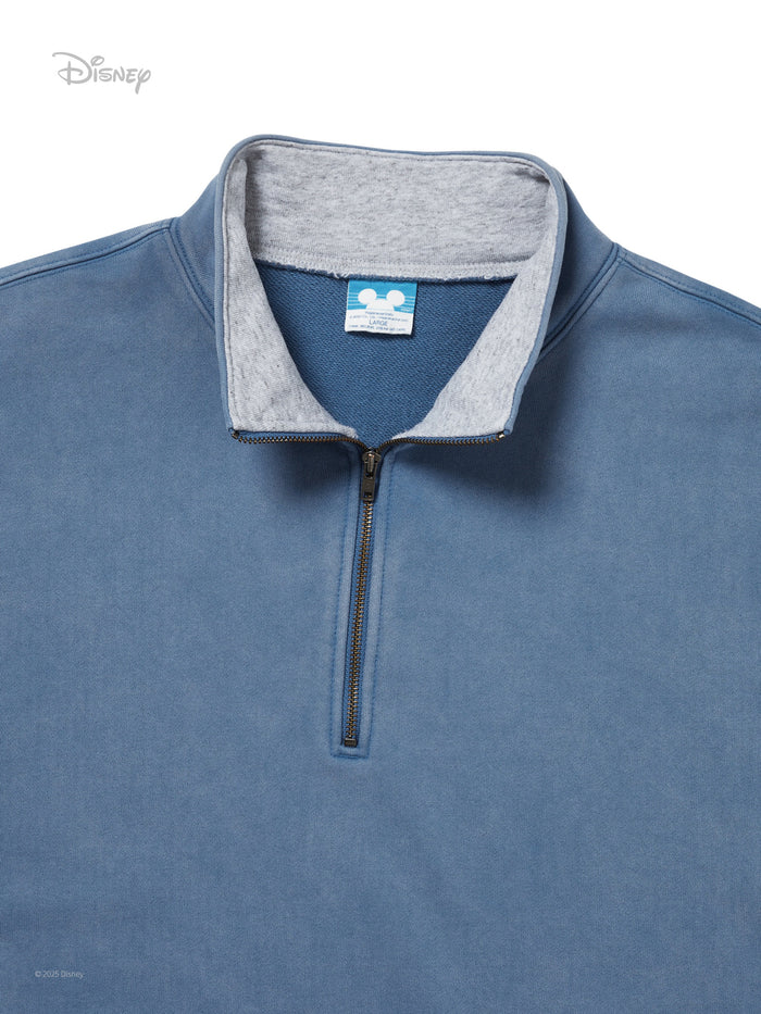 TNT_Mickey_Frame Half Zip Sweatshirt