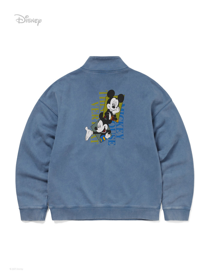 TNT_Mickey_Frame Half Zip Sweatshirt