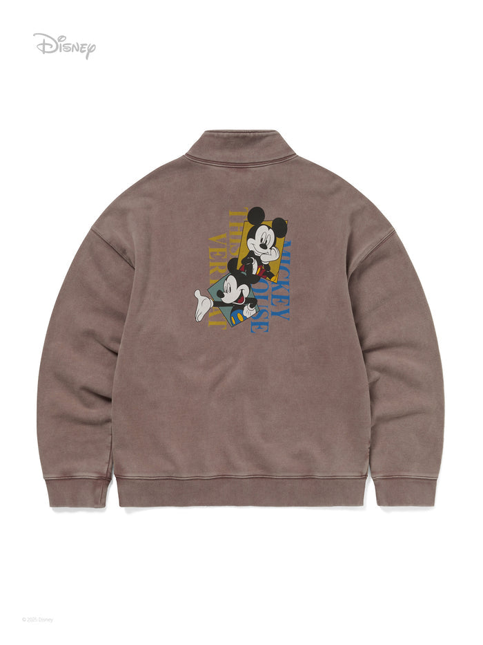TNT_Mickey_Frame Half Zip Sweatshirt