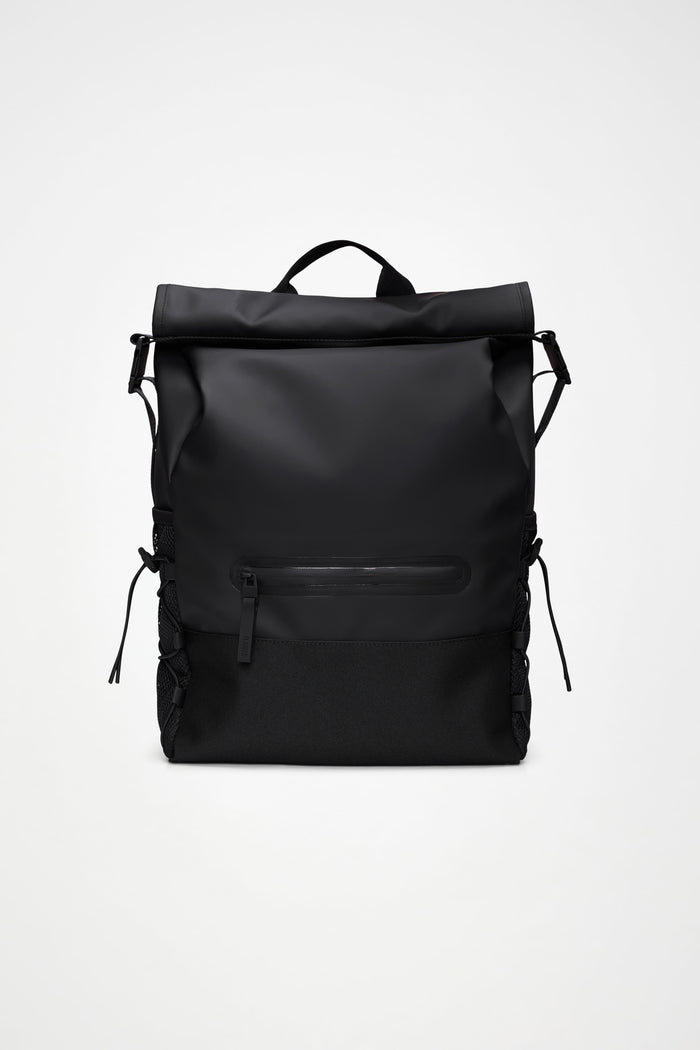 RAINS Trail Mountaineer Rolltop Black 29L H56 x D13 x W32 cm Backpack