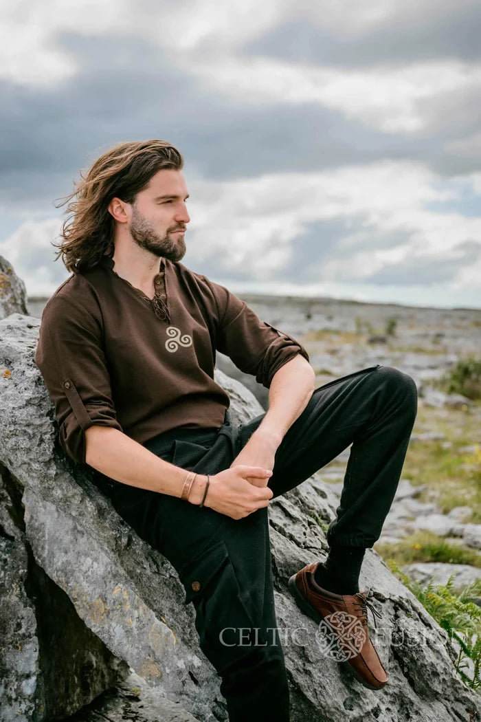 Celtic Fusion Design, Irish-designed folklore-inspired clothing created with a focus on sustainability, natural textures, and
