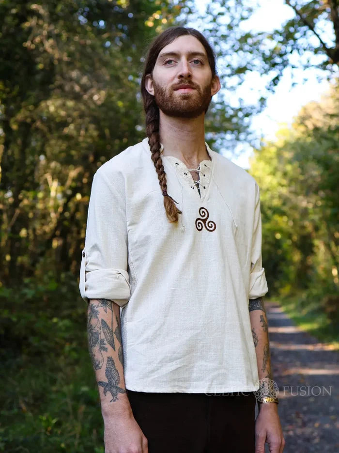Celtic Fusion Design, Irish-designed folklore-inspired clothing created with a focus on sustainability, natural textures, and