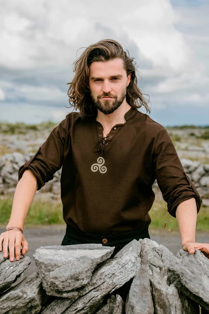 Celtic Fusion Design, Irish-designed folklore-inspired clothing created with a focus on sustainability, natural textures, and