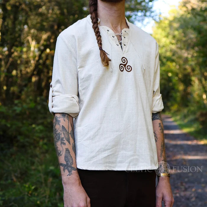 Celtic Fusion Design, Irish-designed folklore-inspired clothing created with a focus on sustainability, natural textures, and
