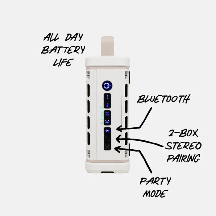 Turtlebox Ranger Speaker - Ivory