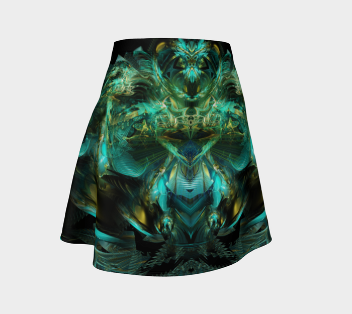 Tutelary High Waist Flare Skirt