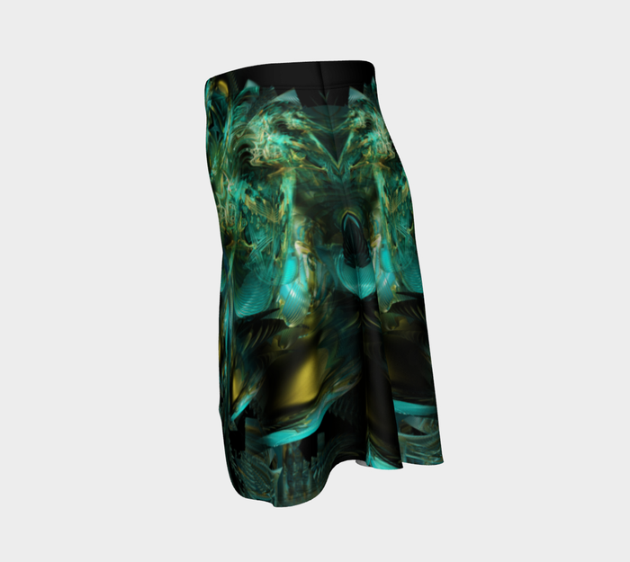 Tutelary High Waist Flare Skirt