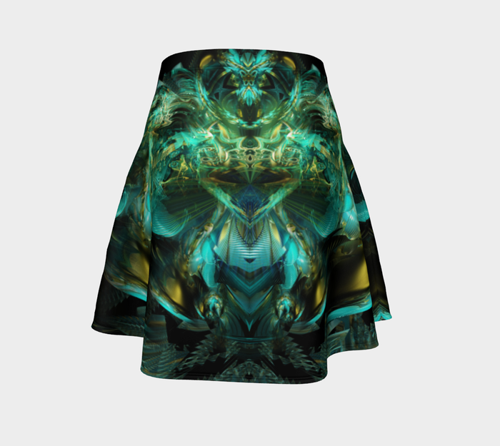 Tutelary High Waist Flare Skirt