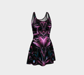 Universoul Love Fitted Flare Dress
